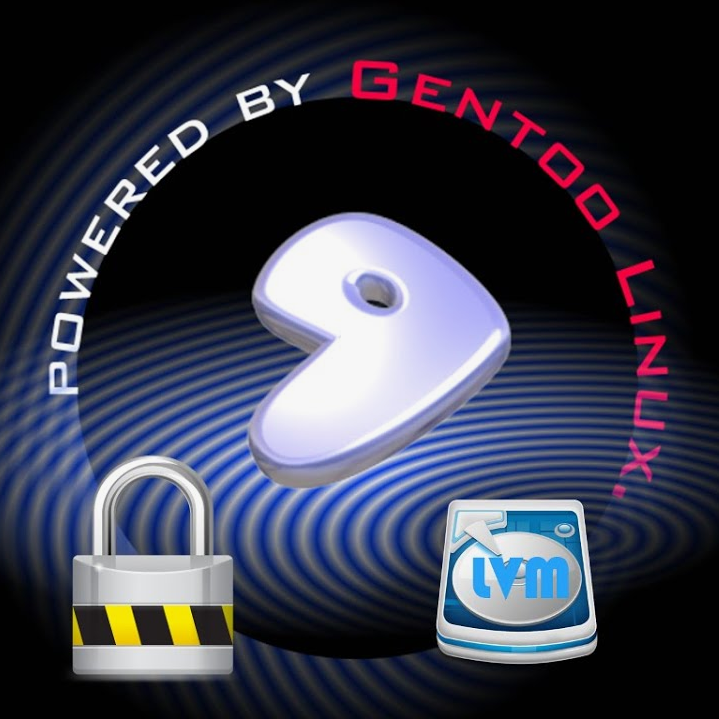 Установка Gentoo на шифрованный LVM